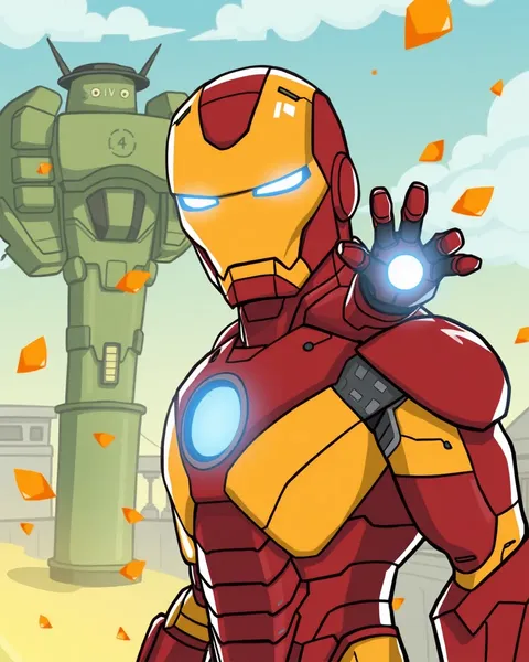 Iron Man Cartoon Images Collection