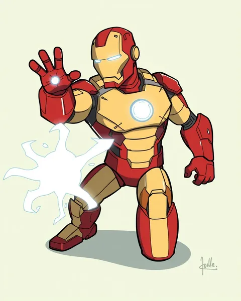 Iron Man Cartoon Images Pictures