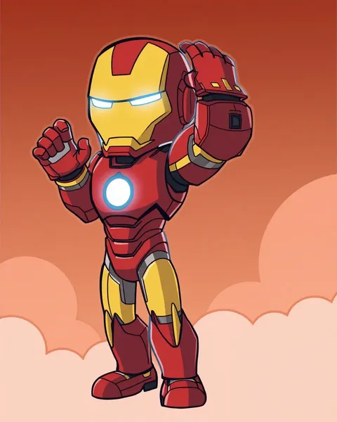 Iron Man Cartoon Pictures for Kids Entertainment