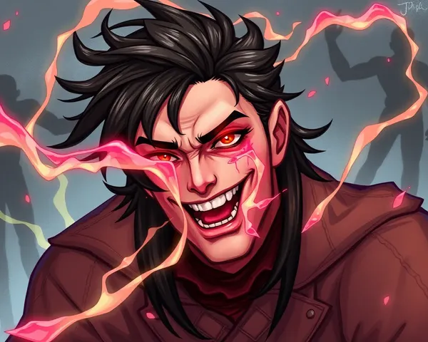 JJK Cursed Energy PNG Ignites Dark Flames