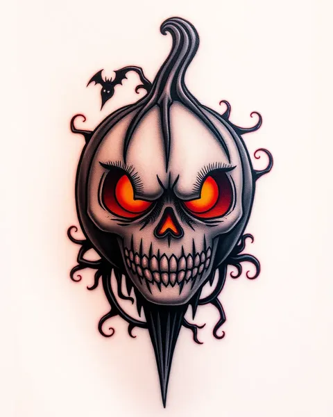 Jack O Lantern Tattoo Designs for Halloween and Beyond