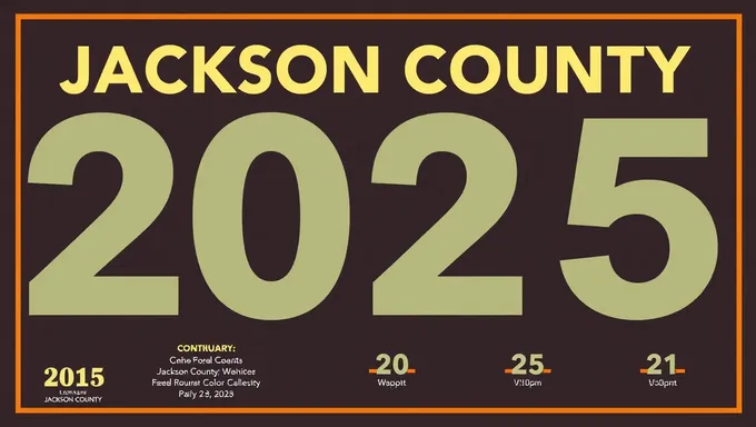 Jackson County 2025-25 Calendar Now Available Online