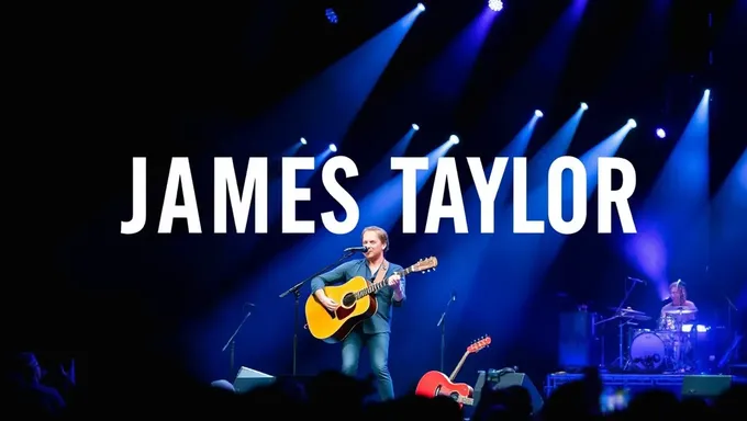 James Taylor 2025 Utah Concert Ticket Purchase