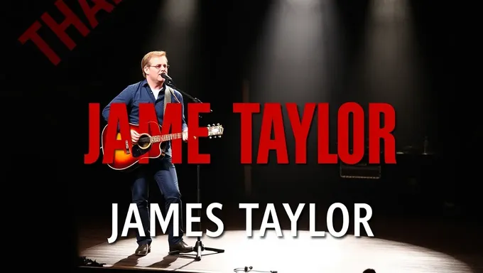 James Taylor 2025 Utah Concert Tickets Online