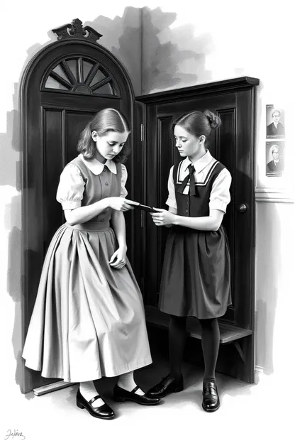 Jane's Punishment at Girls Boarding School with Spanking