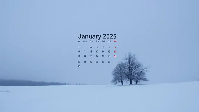 January 2025 Calender Includes Key Holidays Inside