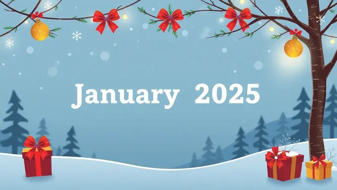 January 2025 Holiday List Includes New Year's Day