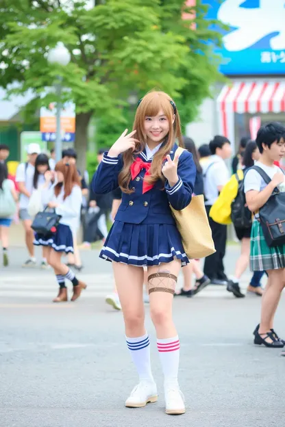 Japanese Public Cheers for Cosplay Girls' Efforts