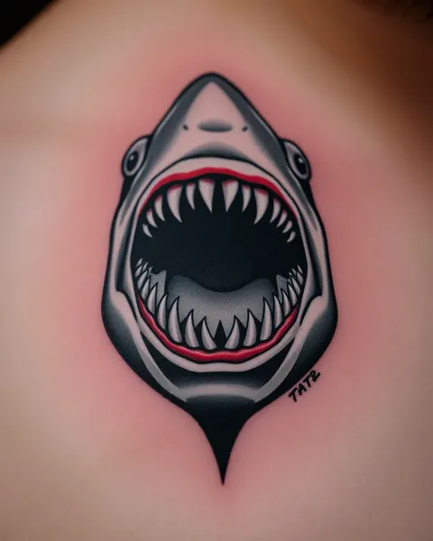 Jaws Tattoo Pain Level and Aftercare