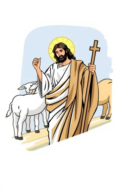 Jesus' Good Shepherd Images Revealed