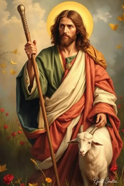 Jesus' Images as Good Shepherd Leader