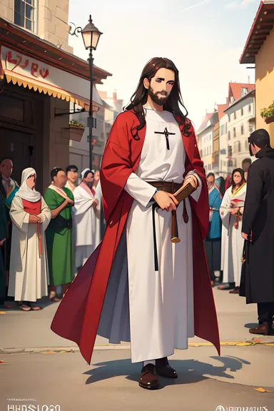 Jesus Christ's Animated Image of Eternal Life