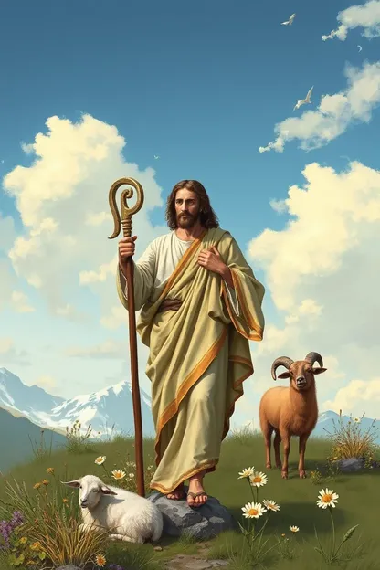 Jesus Good Shepherd Images and Meaning