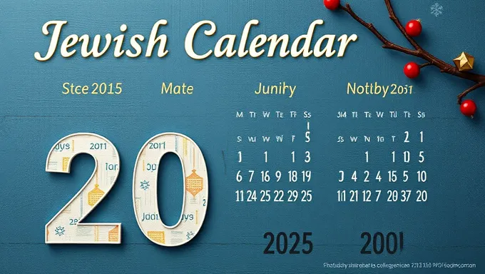 Jewish Holiday Calendar 2025: Stay Informed