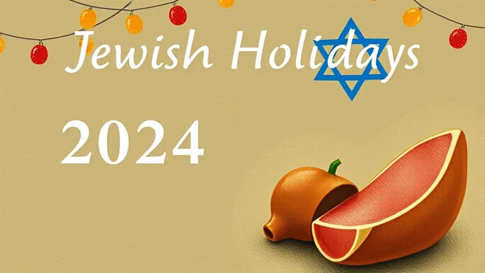 Jewish Holidays 2024-2025 Calendar Dates