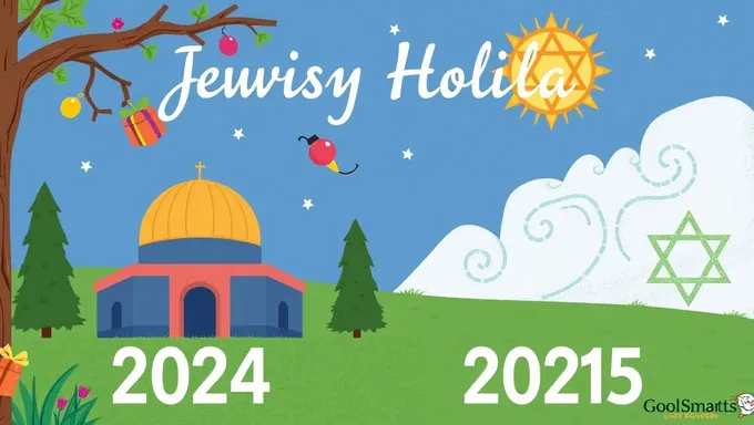 Jewish Holidays 2024 and 2025 Celebrations Schedule