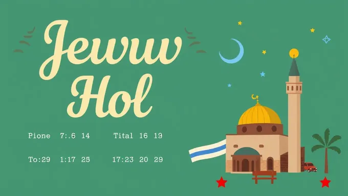 Jewish Holidays 2025: A Calendar of Dates and Celebrations