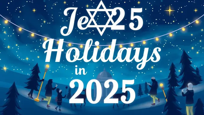 Jewish Holidays in 2025 Calendar