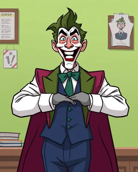 Joker Cartoon Pictures for Art Lovers