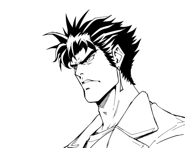 Jotaro's P4 PNG Manga Image Retrieved