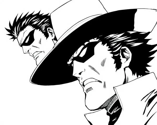 Jotaro Kujo P4 Manga PNG Illustration