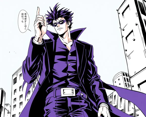 Jotaro Manga P4 PNG File Downloaded