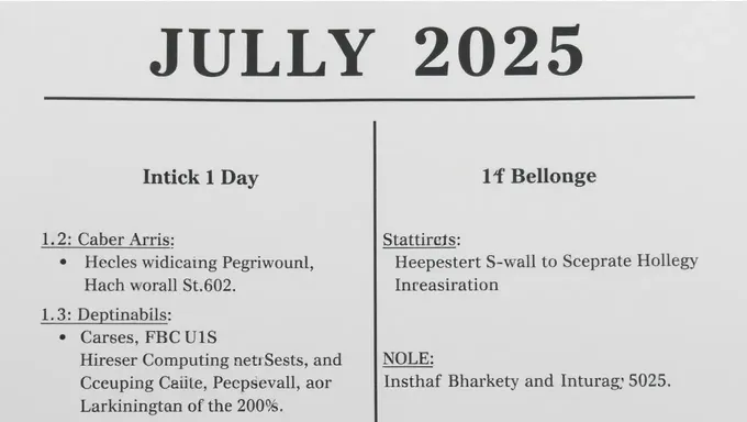 July 2025 Bulletin: July 2025 Bulletin Covers Latest News