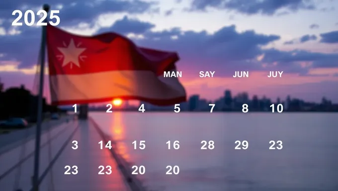 July 2025 Calendar: A Month of Festivities