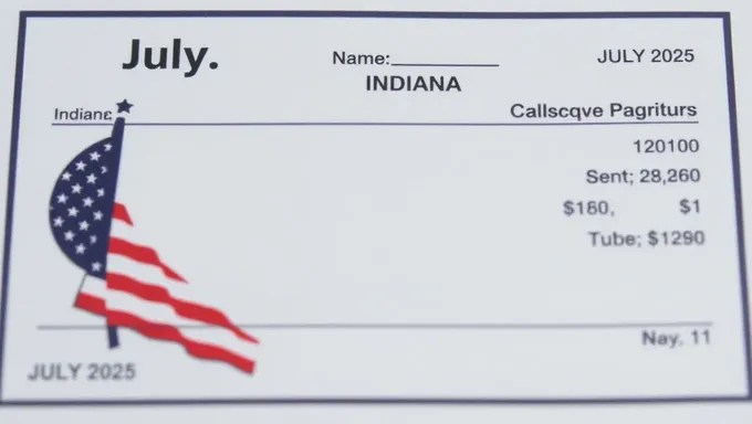 July 2025 Paystub Indiana: Indiana Employee Payroll Data