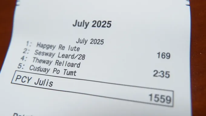 July 2025 Paystub Indiana: Single Entry Pay Information