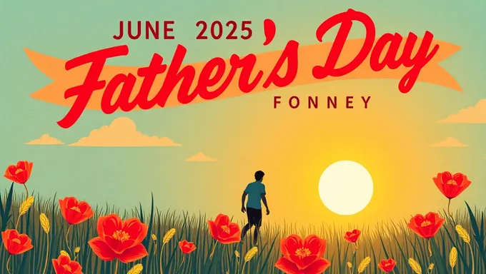 June 2025 Father's Day Celebrations Begin Soon