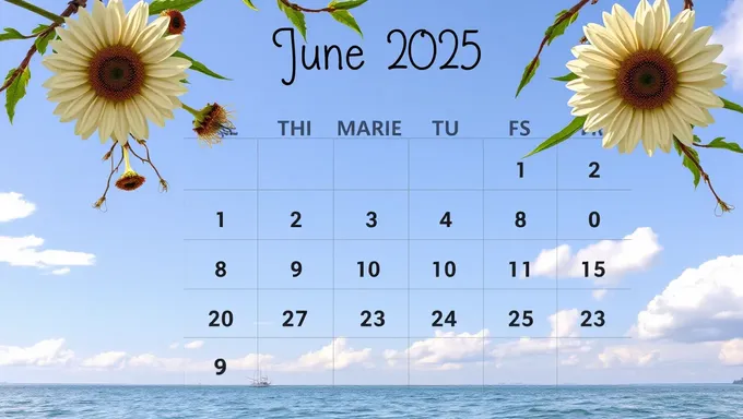 June 2025 Printable Calendar for Your Convenience