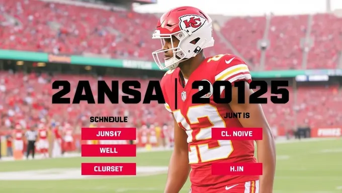 Kansas City Chiefs 2025 Schedule Features Several Primetime