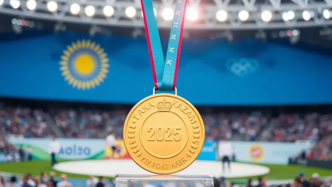 Kazakhstan's Gold Medal Compensation for 2025 Athletes