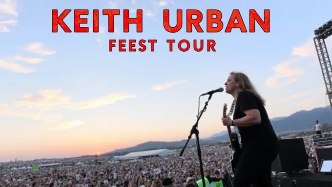 Keith Urban Tour 2025 Tickets On Sale Now