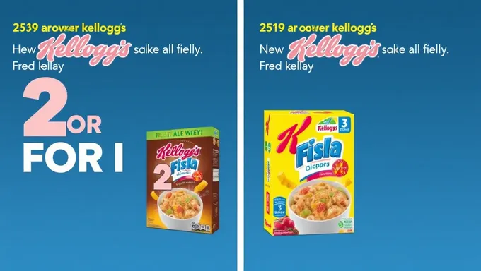 Kellogg's 2 for 1 Voucher Code 2025 Deals