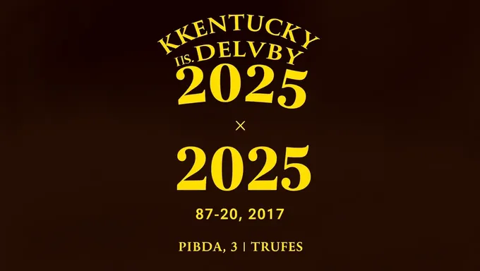 Kentucky Derby 2025 Date Announced Officially