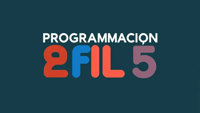 Key Concepts in Programacion Fil 2025