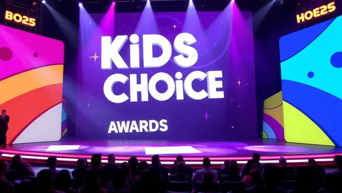 Kids Choice Awards 2025 Stage Handover Complete