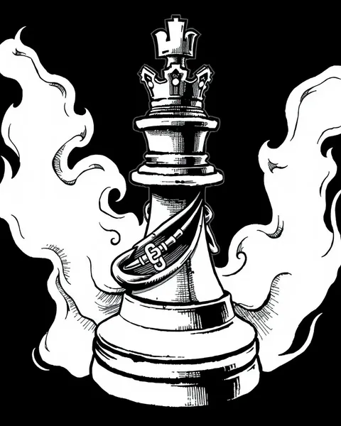 King Chess Piece Tattoo Uniqueness