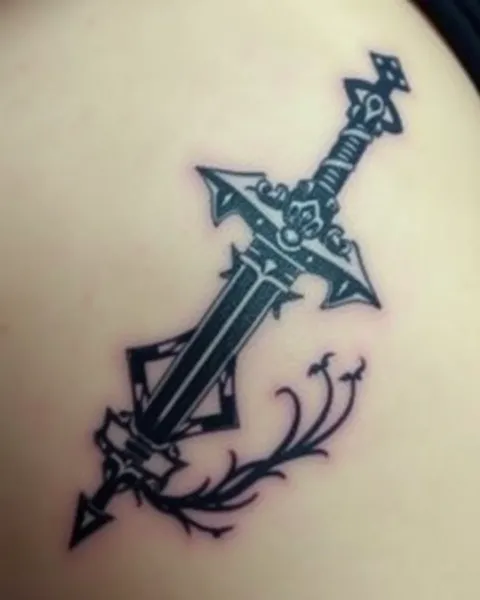 Kingdom Hearts Keyblade Tattoo Design Inspiration Found