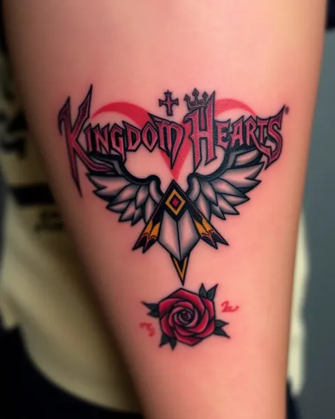 Kingdom Hearts Tattoo: Symbolizing Loyalty and Enduring Love