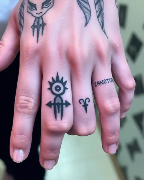 Knuckle Tattoo Ideas for Personal Symbolism