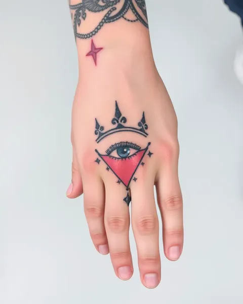 Knuckle Tattoo: Intricate Inkwork on Fleshy Knuckles