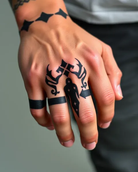 Knuckle Tattoo: Permanent Mark of Self-Identity