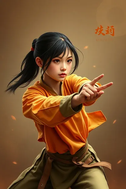 Kung Fu Girl's Fierce Fighting Skills Unleashed