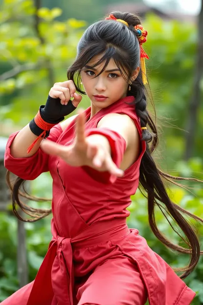 Kung Fu Girl's Unstoppable Fighting Spirit