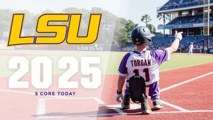 LSU Baseball Score Today 2025 Announced Live Updates