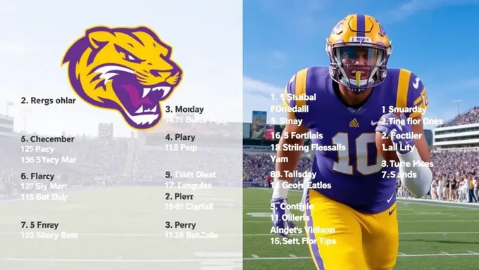 LSU Football Schedule for 2025 Includes Key Matchups