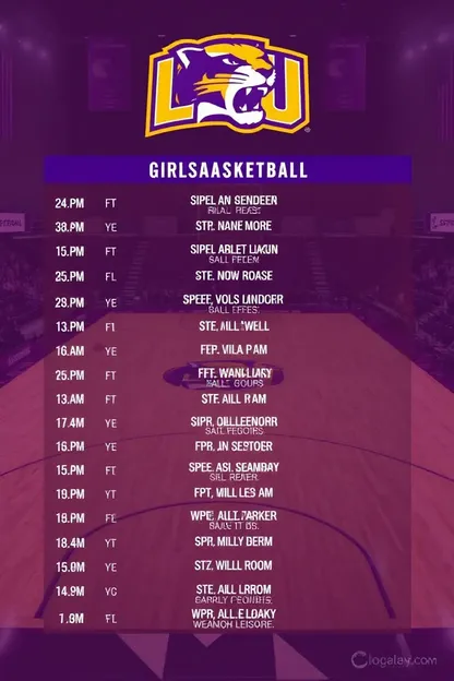 LSU Girls Basketball Schedule Offers Opportunities for Improvement